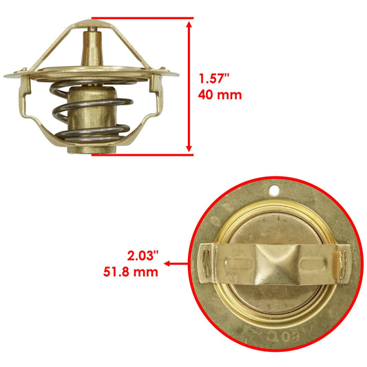Thermostat for Yamaha YXZ1000 YXZ1000R EPS SS SE XTR YXZ10Y 2016 2017 2018-2021