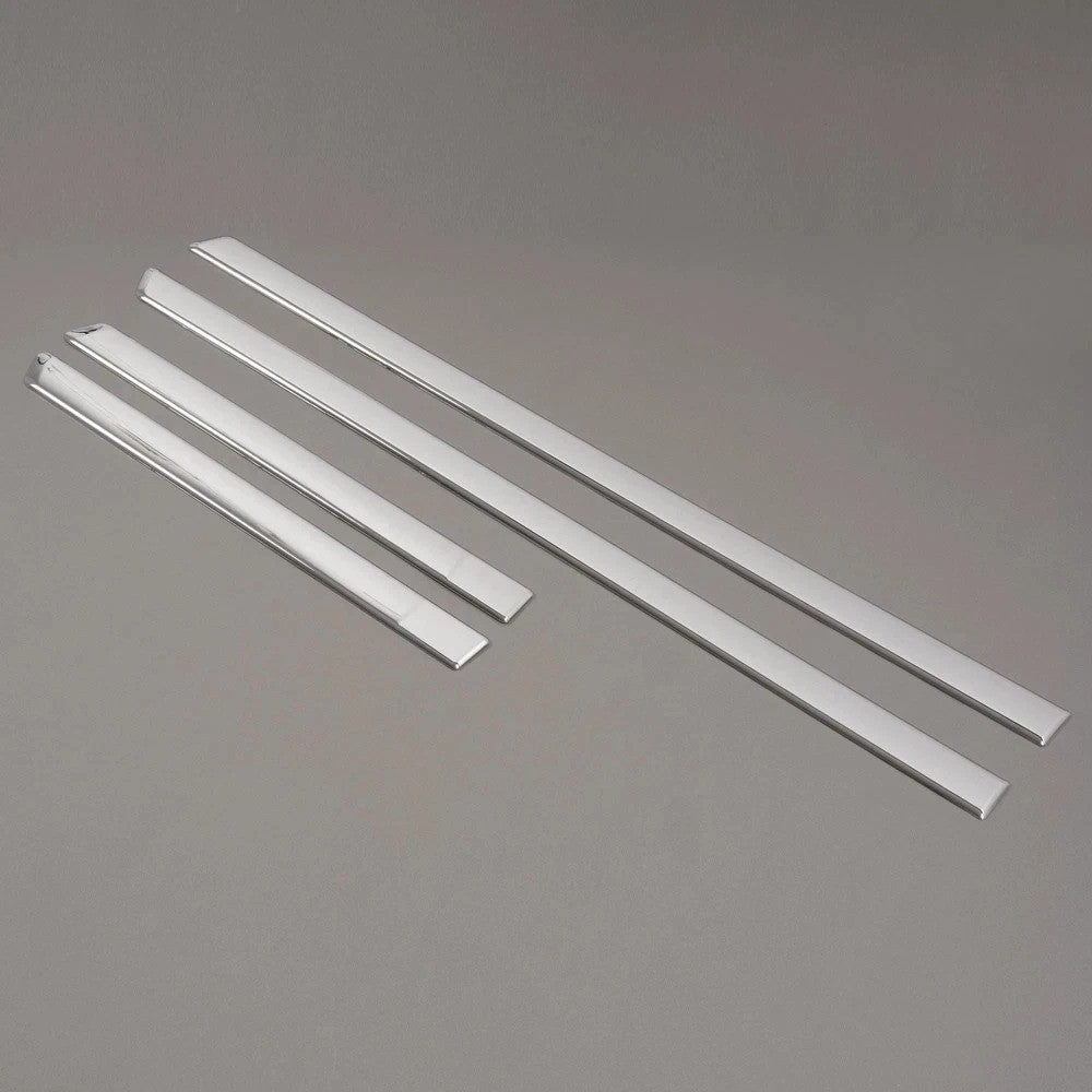 Side Door Molding Trim Cover Kit Chrome For 2011-2013 Jeep Grand Cherokee