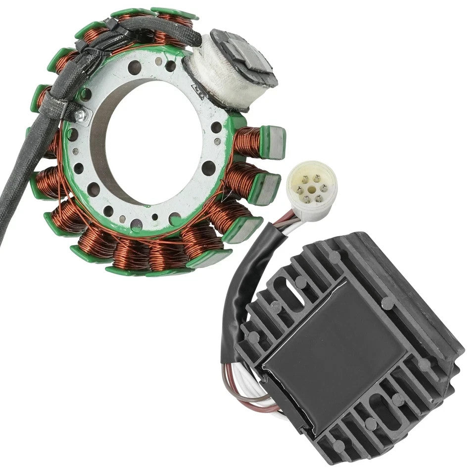 Stator & Regulator Rectifier for Yamaha Big Bear 350 YFM350FW 4WD 1988 1989