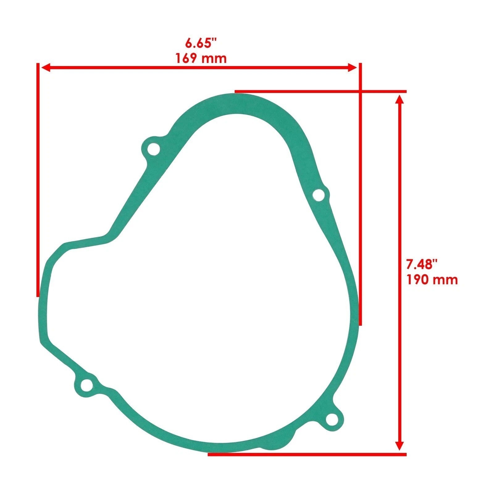Stator And Gasket for Suzuki LT250R Quadracer 250 2X4 1985 1986