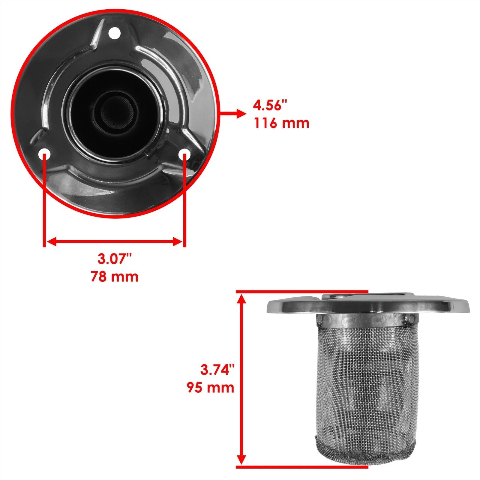 Spark Arrestor For Honda Foreman Rubicon 500 TRX500FA 4x4 2005-2014