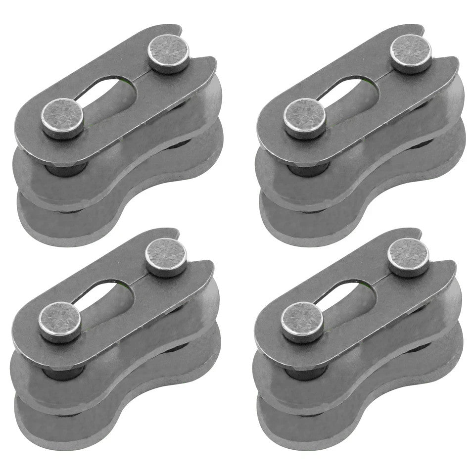 Caltric 420 Chain Master Link For Motorcycle Bike ATV Connecting Link Silver