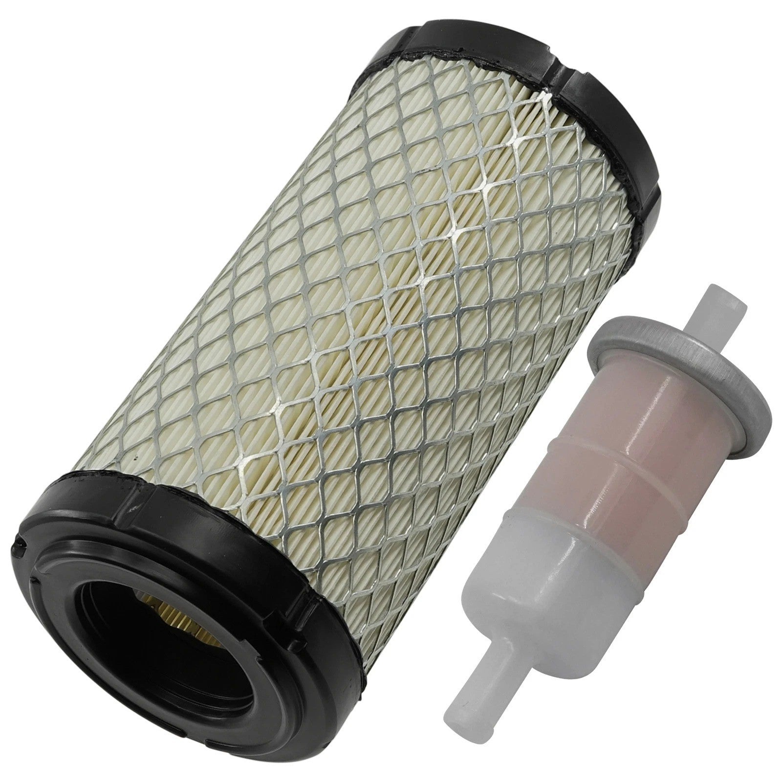 Caltric Air Filter And Fuel Filter For Kawasaki Mule 3010 KAF620 4X4 2001-2008