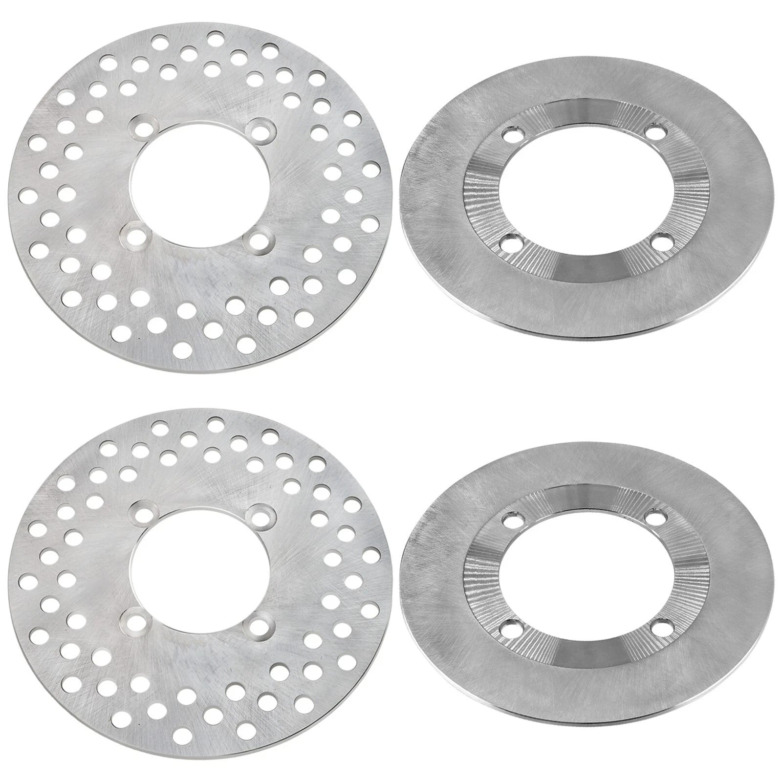 Front And Rear Brake Disc Rotor for Yamaha Rhino 700 YXR700 4X4 2008 2009-2013
