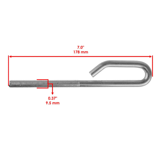 Deck Lift Bolt Rod Nut Pin fits John Deere GX24864 Lift Bolt Rod Washer Nut Pin
