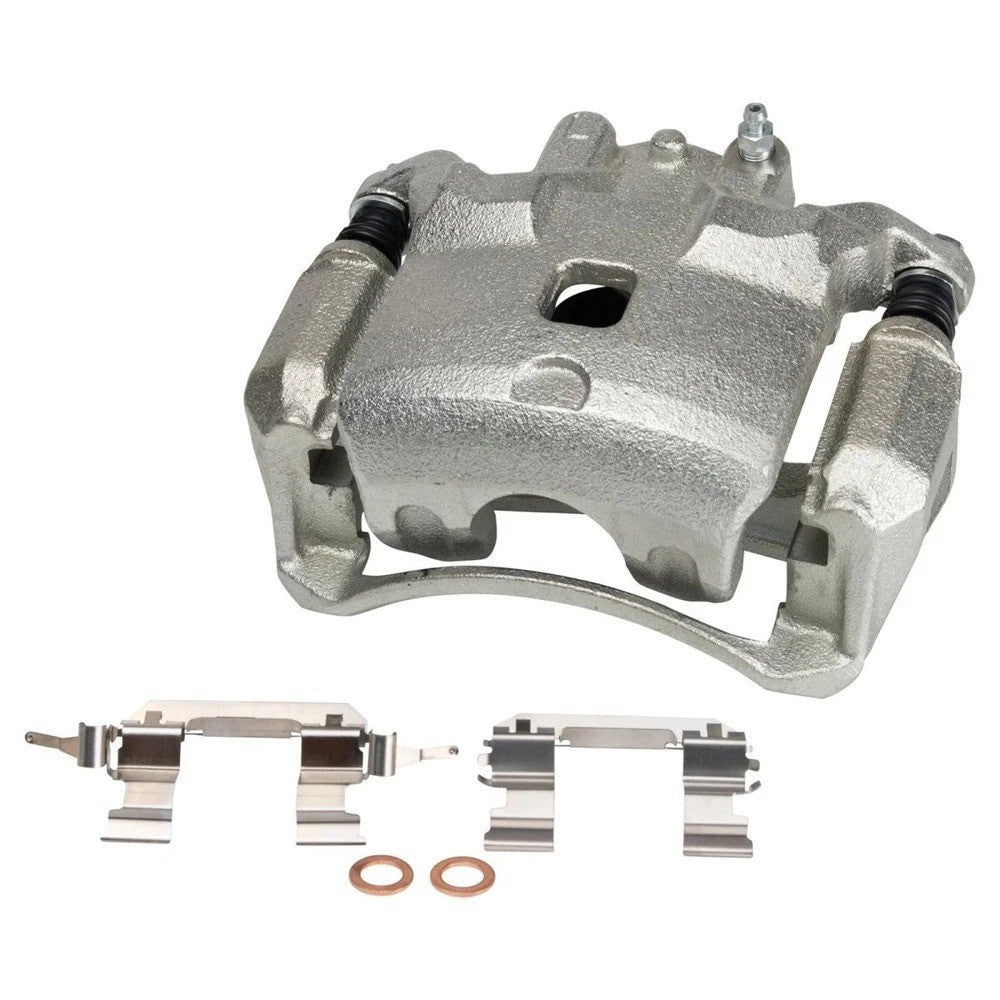 Front Brake Calipers Ceramic Pads & Rotors Fits 2013-2019 Nissan Sentra