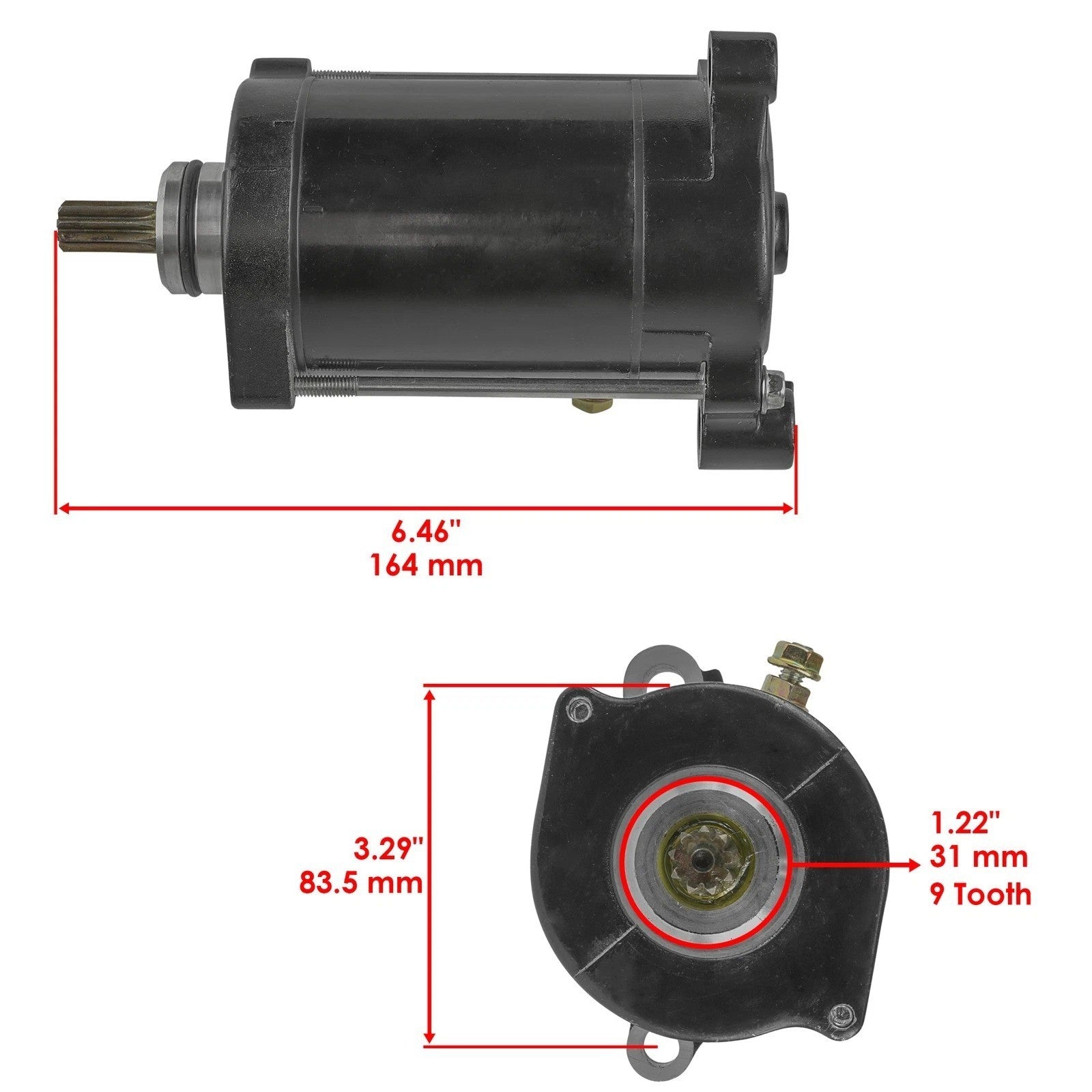 Starter for Yamaha SJ700 Super Jet 701Cc 1994-2020 Sj 700 Starter Motor