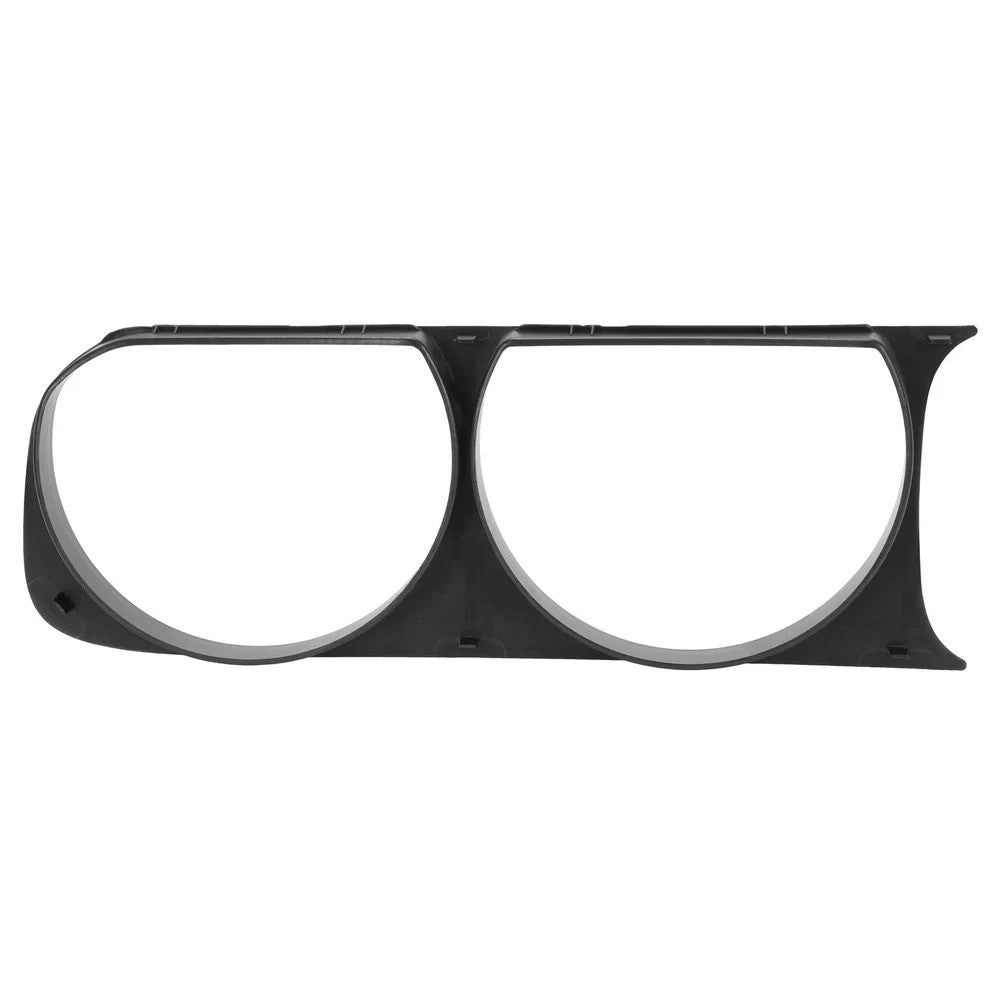 HECASA NEW For Dodge Challenger 2008-2014 Left Side Headlight Bezel Cover Black