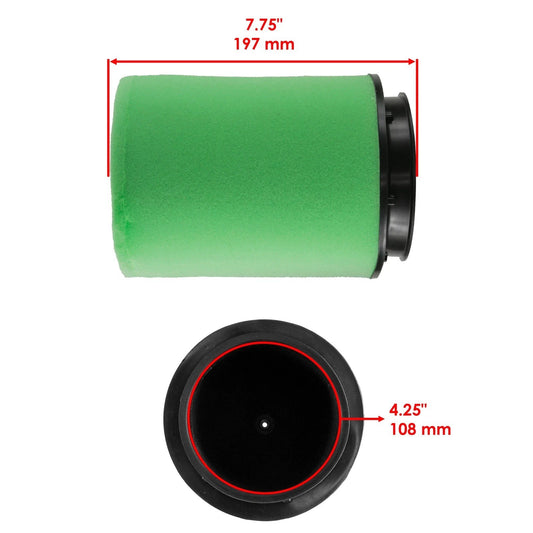 Caltric 17254-HP1-600 Air Filter Cleaner For Honda TRX450ER TRX450R 2006-2014