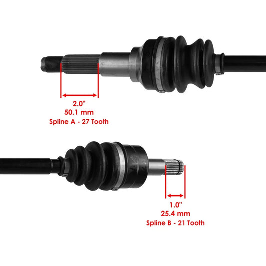 Front Left Complete CV Joint Axle for Yamaha Viking 700 Yxm700 4WD 2014-2023