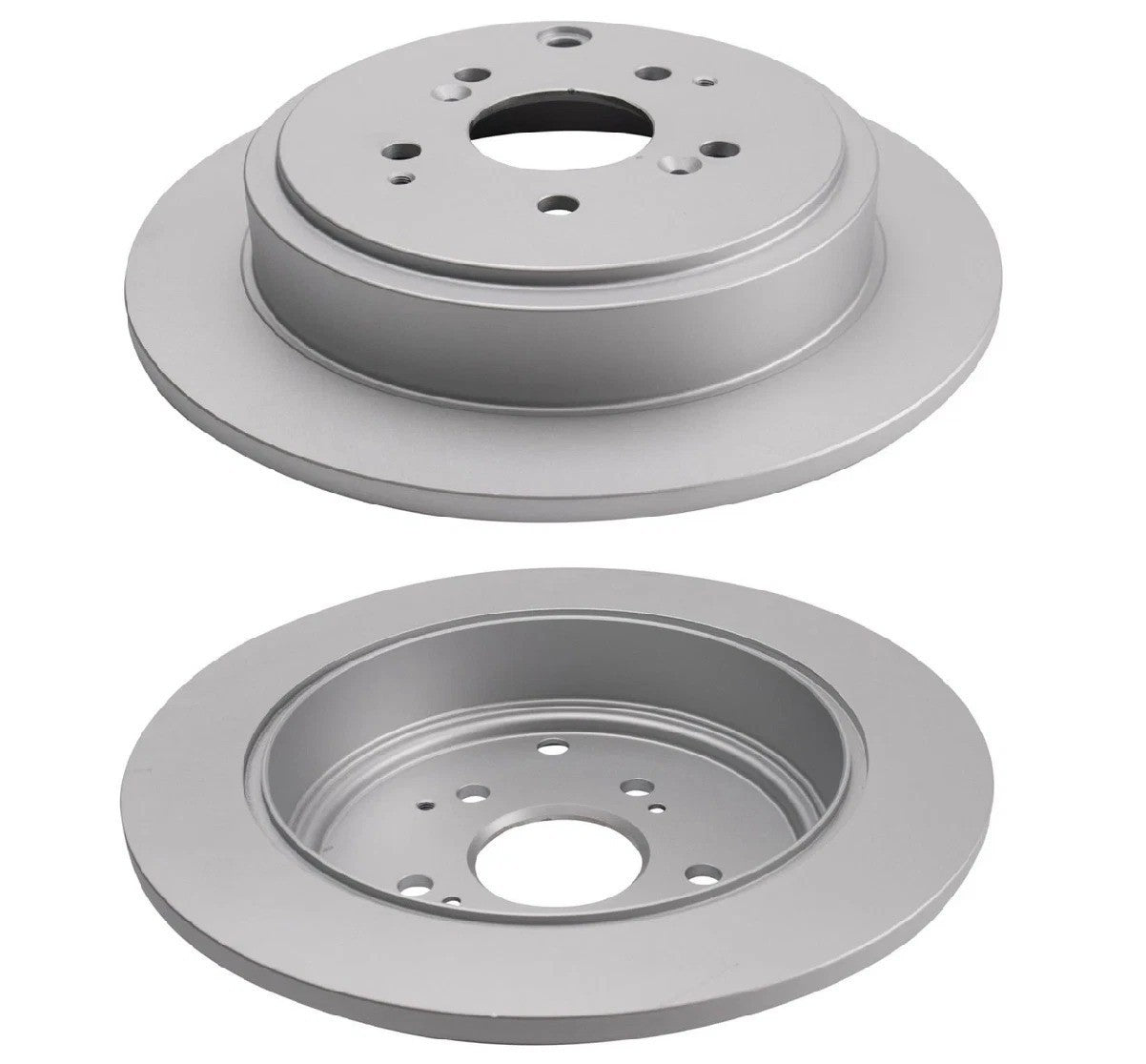 Rear Brake Rotors Set Solid For 2001-2006 Acura MDX 2003-2008 Honda Pilot