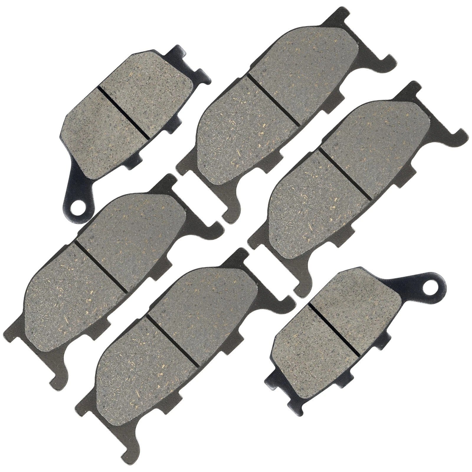 Front Rear Brake Pads for Yamaha FZ6 Fazer Fzs6 2004 2005 2006 Front Rear Pads