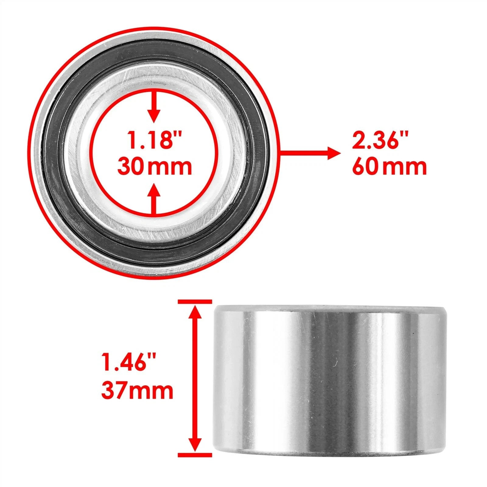 Front Wheel Axle Knuckle kit For Can-Am Renegade 1000 1000R 2013-23 Left & Right