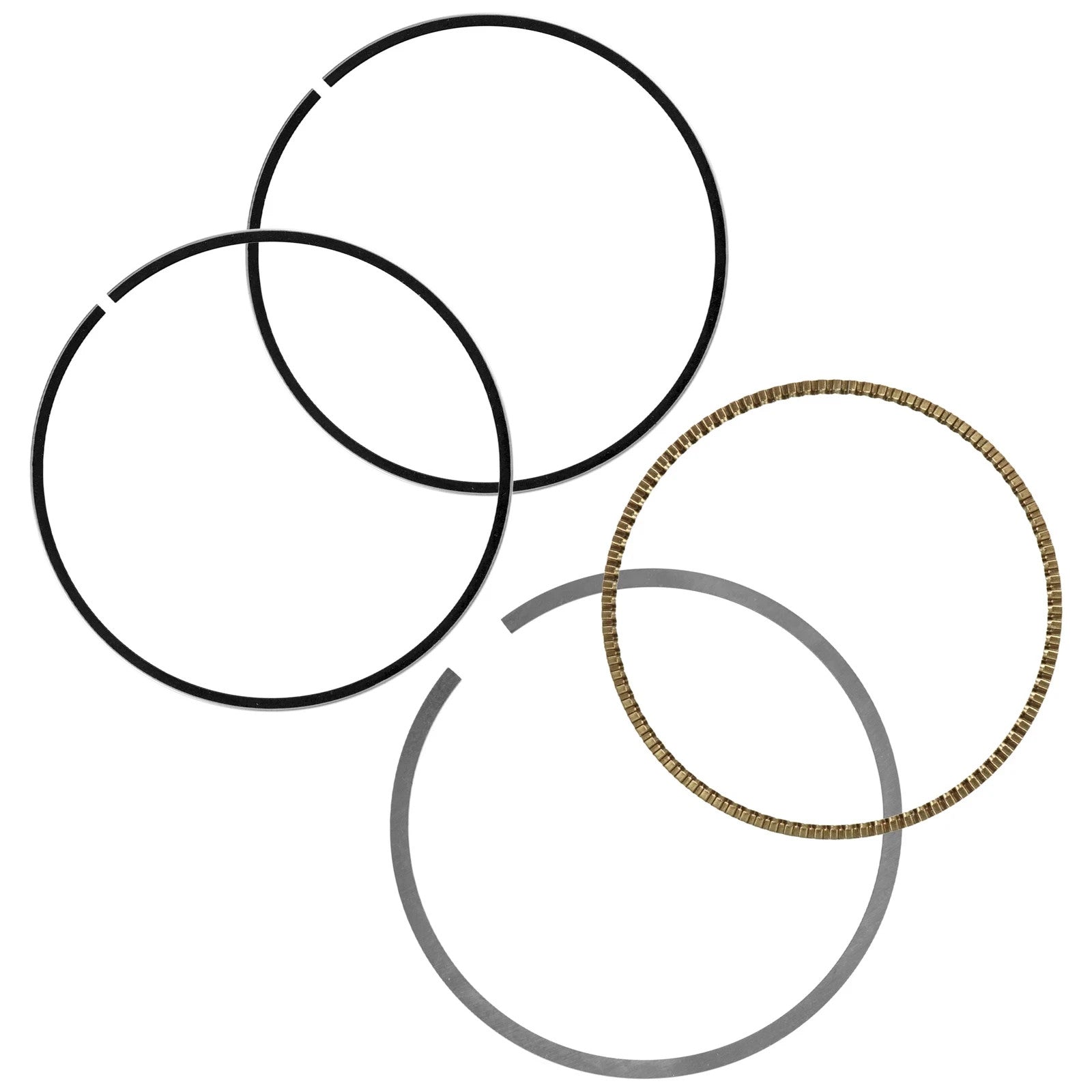 Caltric 13008-0028 Piston Rings For Kawasaki KX250F 2004-2019