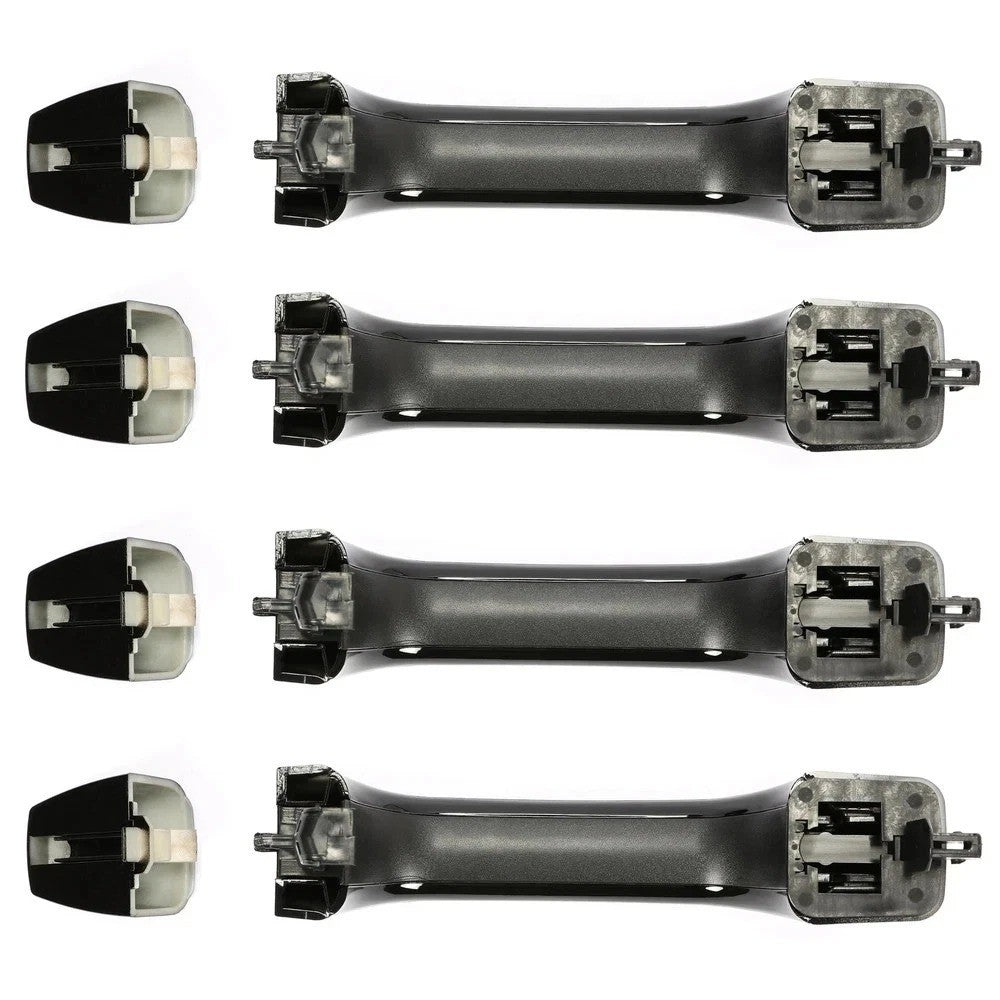 HECASA 4PCS of Exterior Door Handles Fit 06-10 Hummer H3 replace for 25832250