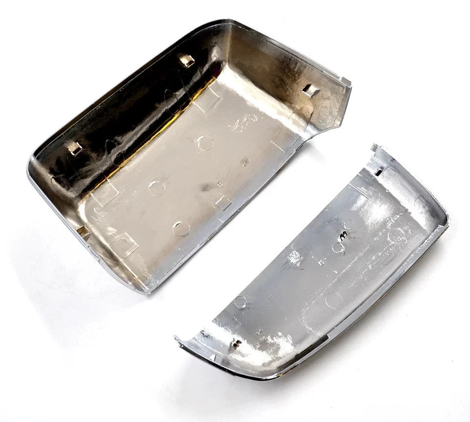For 2014-2019 Chevy Silverado GMC Sierra Tow Mirror Cap Cover Chrome Left Right