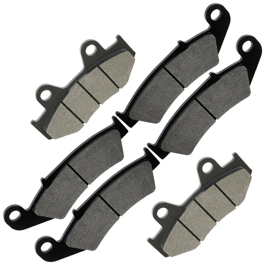 Front & Rear Brake Pads for Honda TRX250R Fourtrax 250R 1986 1987 1988 1989