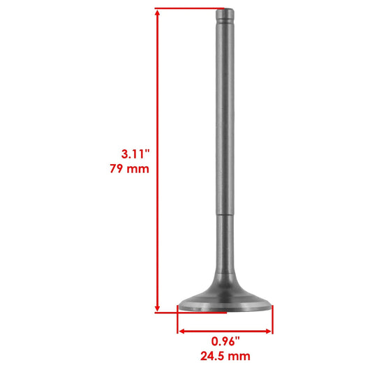 Cylinder Intake Exhaust Valve Gasket Kit for Polaris Phoenix 200 Quad 2005-2017