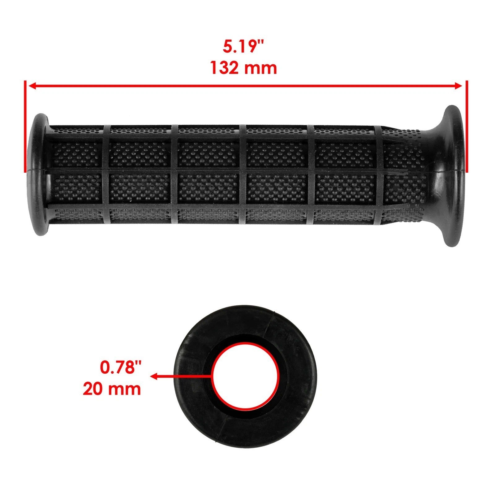 2 Handlebar Grip for Suzuki Quadsport Z400 LT-Z400 LTZ400 LT-Z400Z 2x4 2004-2013