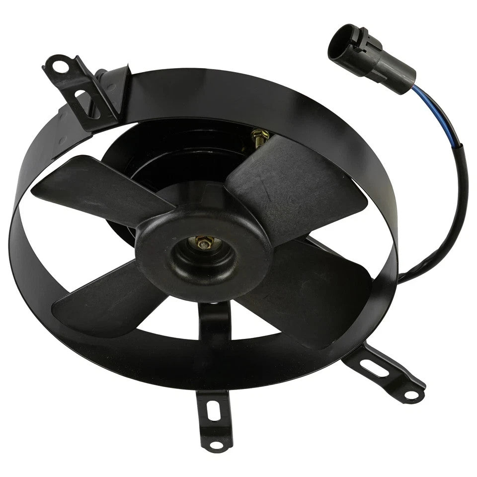 Caltric Radiator Fan Assembly For Kawasaki Brute Force 750 KVF750 4X4i 2005-2011