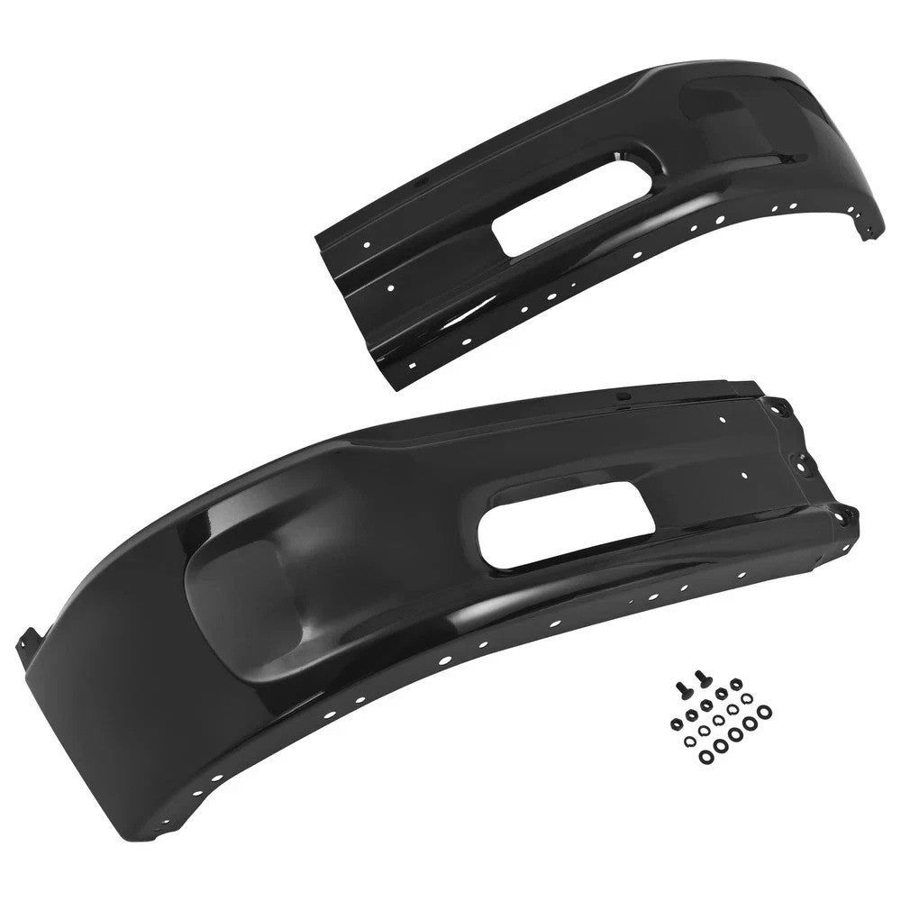 For RAM 1500 Classic 2013-24 Black Bumper No Radar Holes No Fog Light 68160856AC