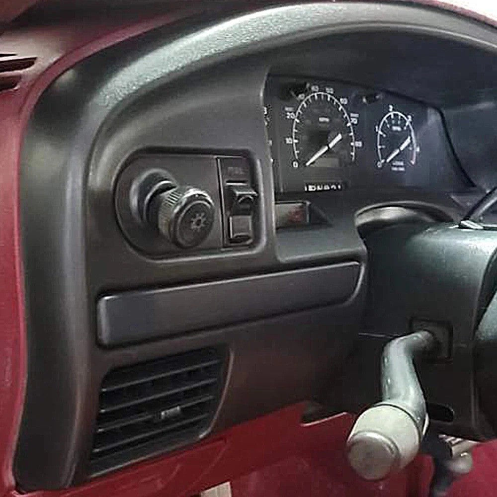 Instrument Dash Cluster Bezel Cluster Trim For 1992-1997 Ford F150 F250 F350