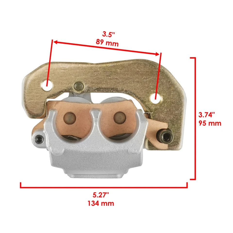 for Can-Am Outlander 500 570 4X4 2013-2021 Front Left Brake Caliper w/ Pads