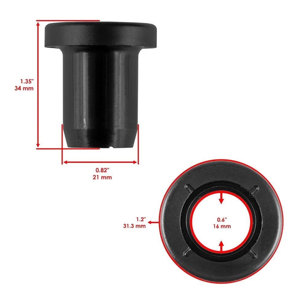 Caltric Rear A Arm Bushing Kit For Polaris Sportsman 500 4X4 1999-2002