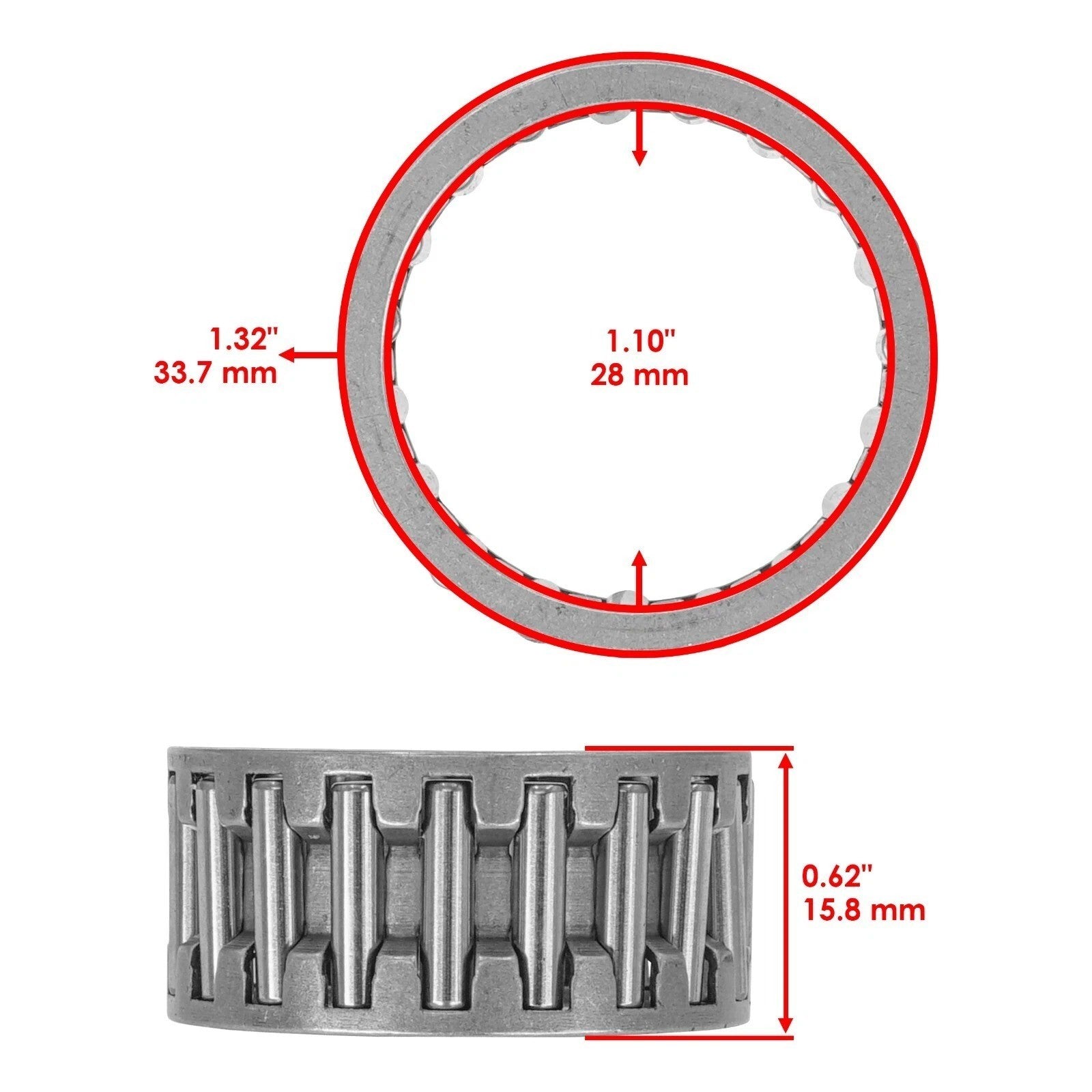 Starter Clutch One Way Bearing & Gasket for Suzuki GSX-1300R Hayabusa 1999-2004