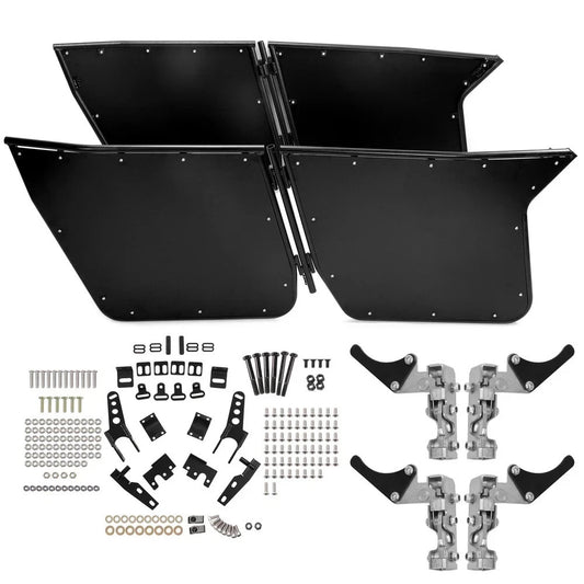 Aluminum Lower Half Doors 4 Seats Fits RZR 4 800 2010-2014 RZR XP4 900 2012-2014