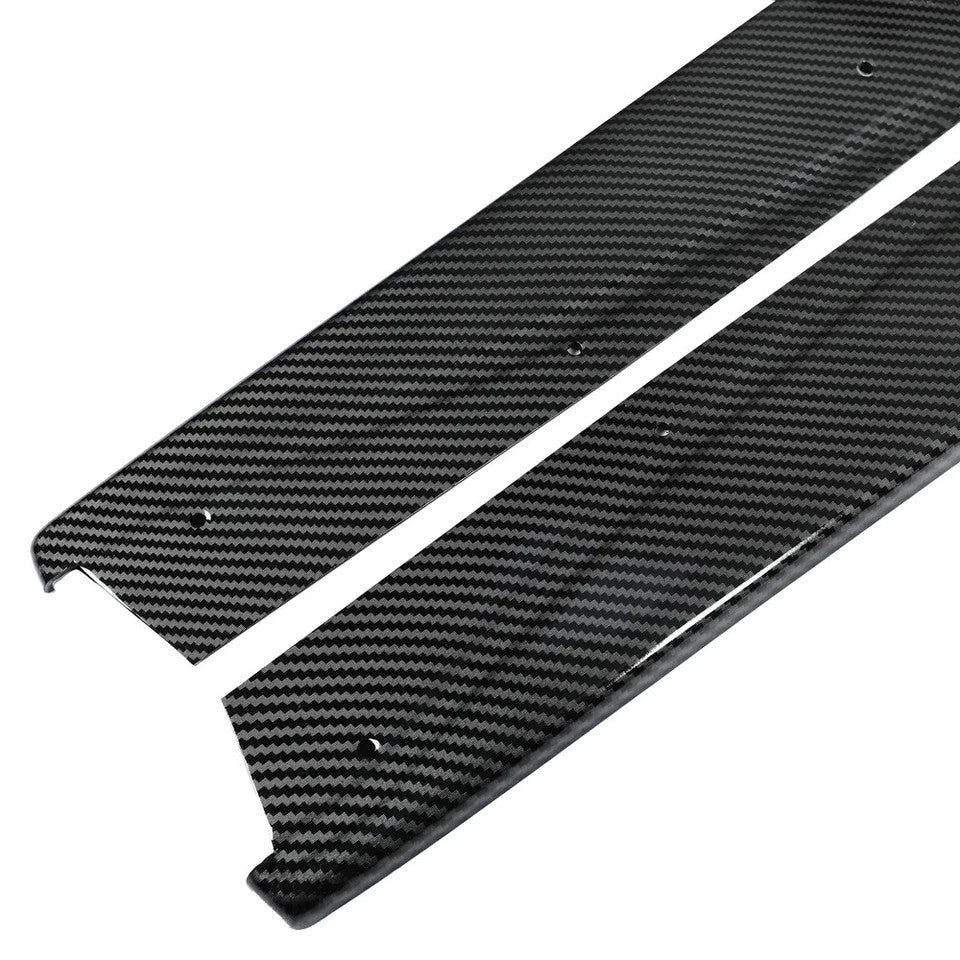 Fits BMW F80 M3 M Performance MP Style 2014-2018 Side Skirts Carbon Fiber look