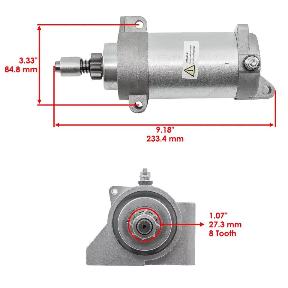Starter for Ski-Doo MXZ800 MX Z 800 Renegade X HO 2003 2004 2005 2006 2007