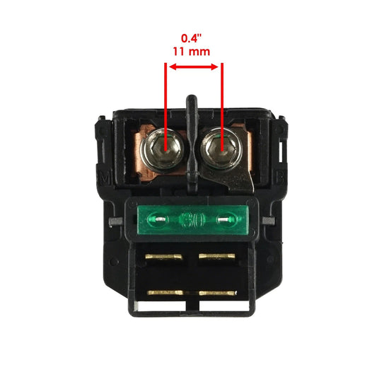Caltric Starter Solenoid Relay for Honda Starter Magnetic Switch 35850-MR5-007