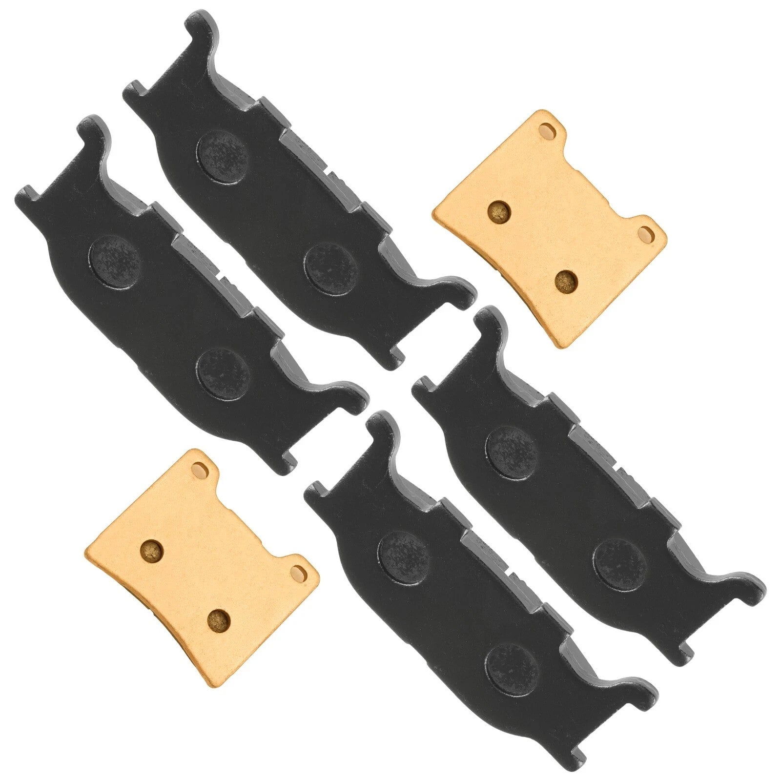 Front And Rear Brake Pads for Yamaha XVS1100 V-Star 1100 1999-2009