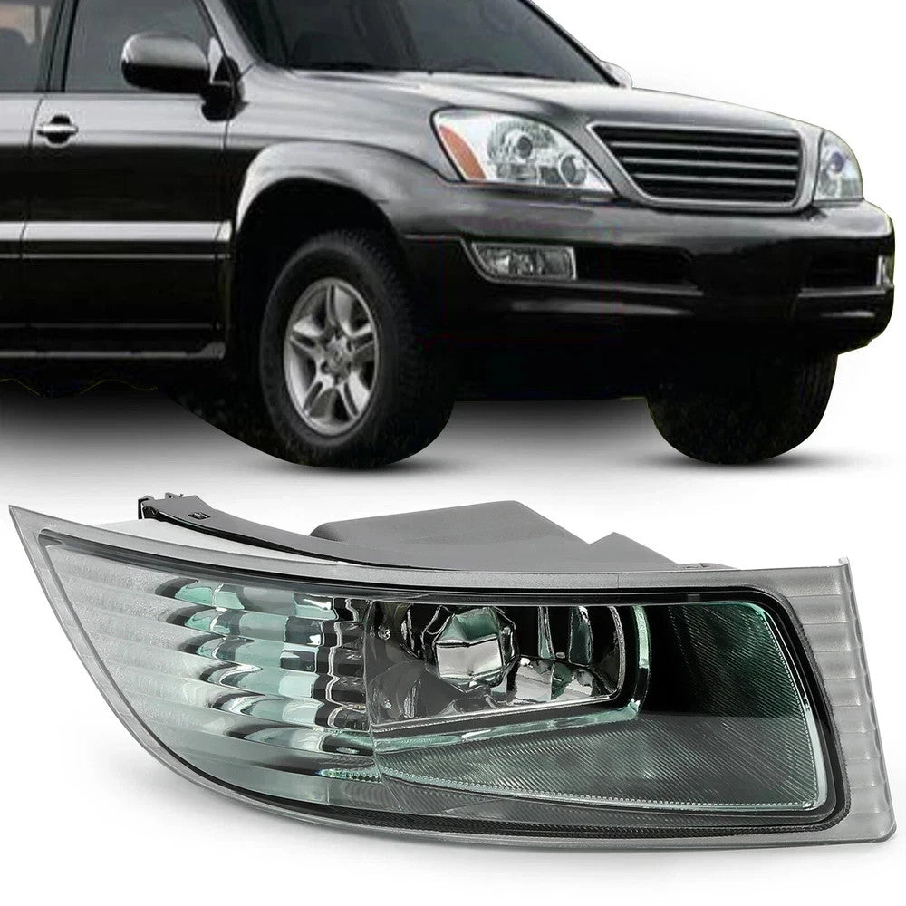 HECASA Bumper Fog Light Driving Lamp For 2003-2009 Lexus GX470 W/Blub Right Side