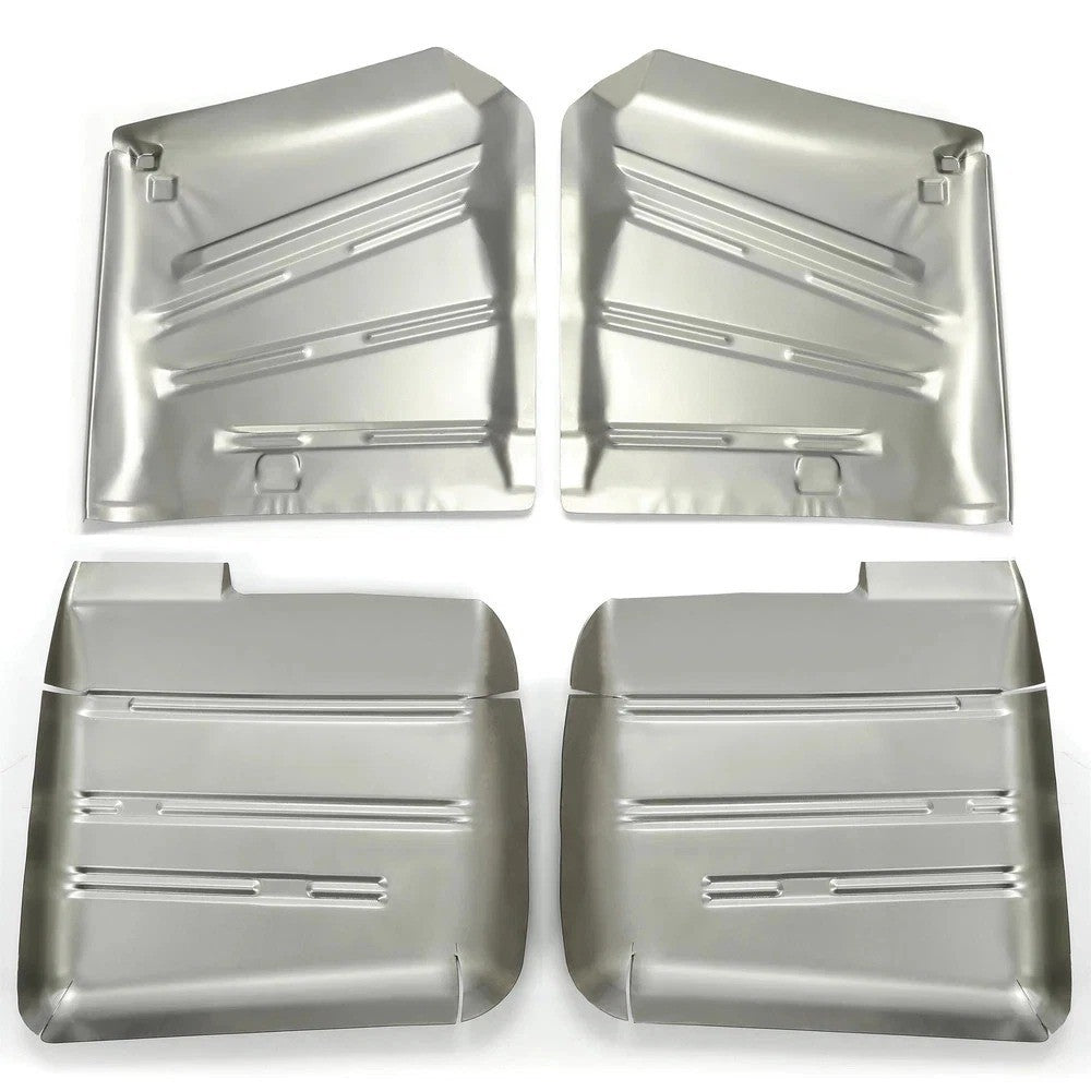 For 1958 Chevrolet Impala Bel Air Biscayne Delray Floor Pans 4pcs Factory Style