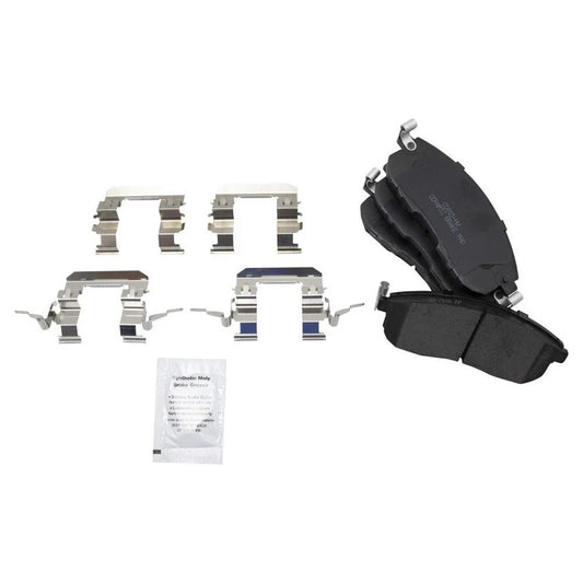 Front & Rear Ceramic Disc Brake Pad Rotor & Drum Kit w/Chemicals for Nissan