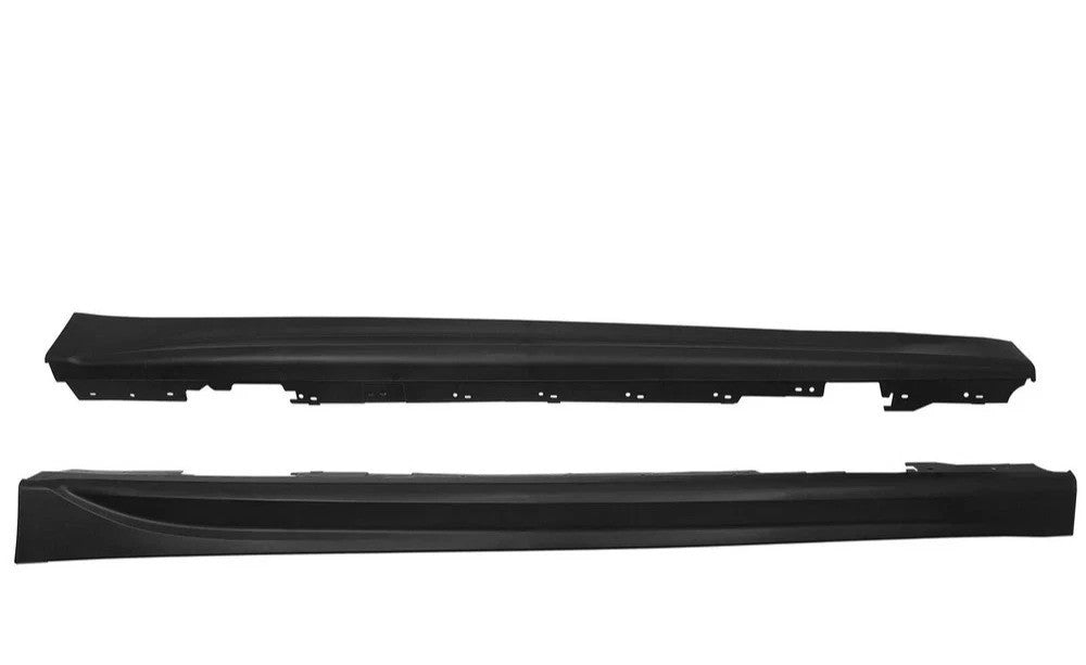 Pair Side Skirts Rocker Panels For 12-18 BMW F30 F31 3 Series Sedan F80 M Style