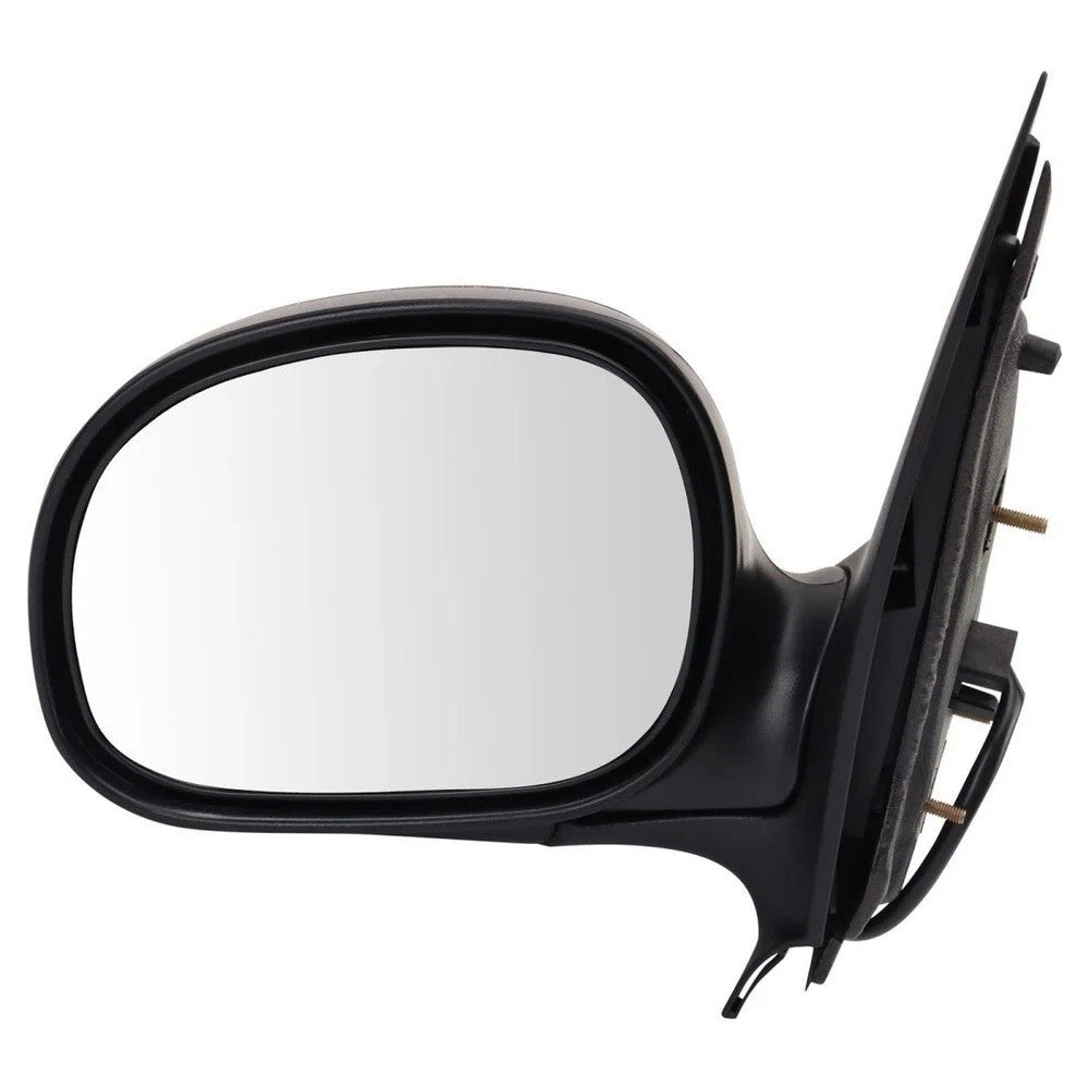 Power Mirror Black & Chrome LH Left Driver Side for 98-02 Expedition Navigator