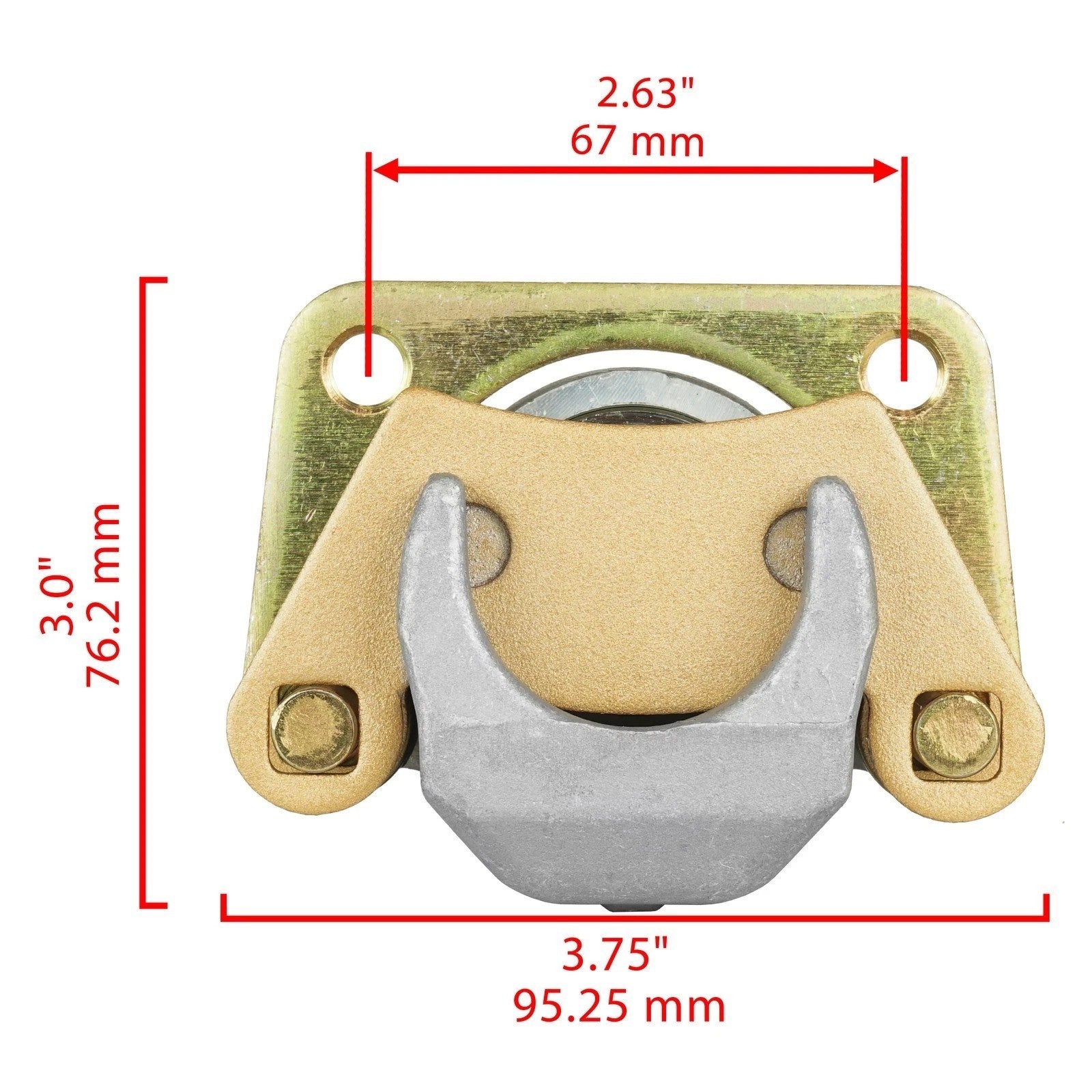 for Polaris RZR XP 900 2011-2013 / RZR 900 2014 Rear Left Right Brake Caliper