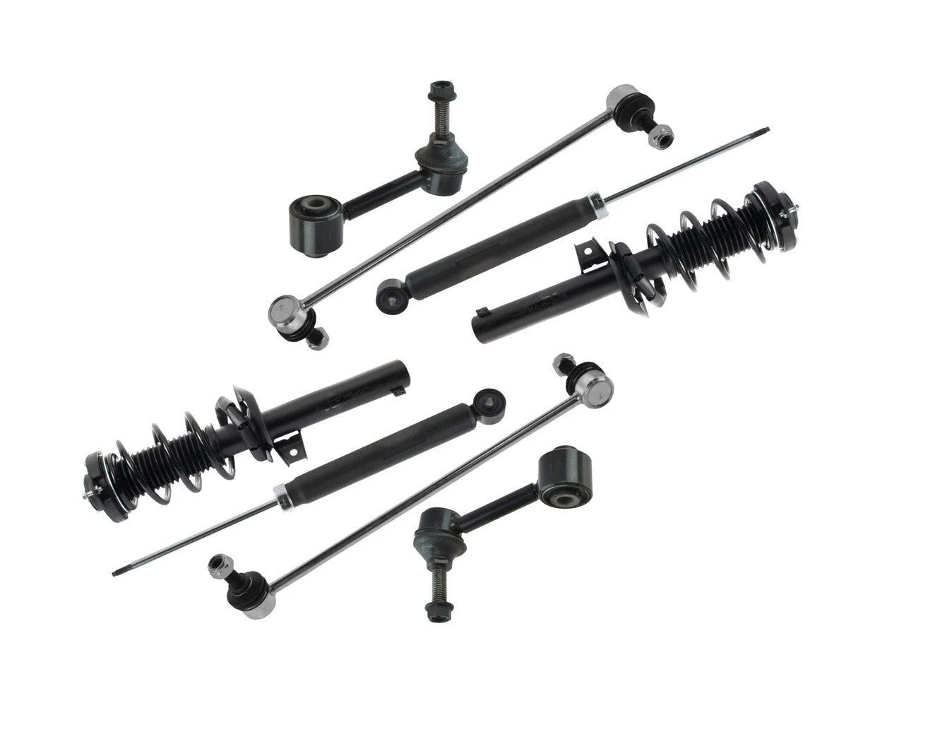 Front and Rear Suspension Kit Fits 12-18 Volkswagen
