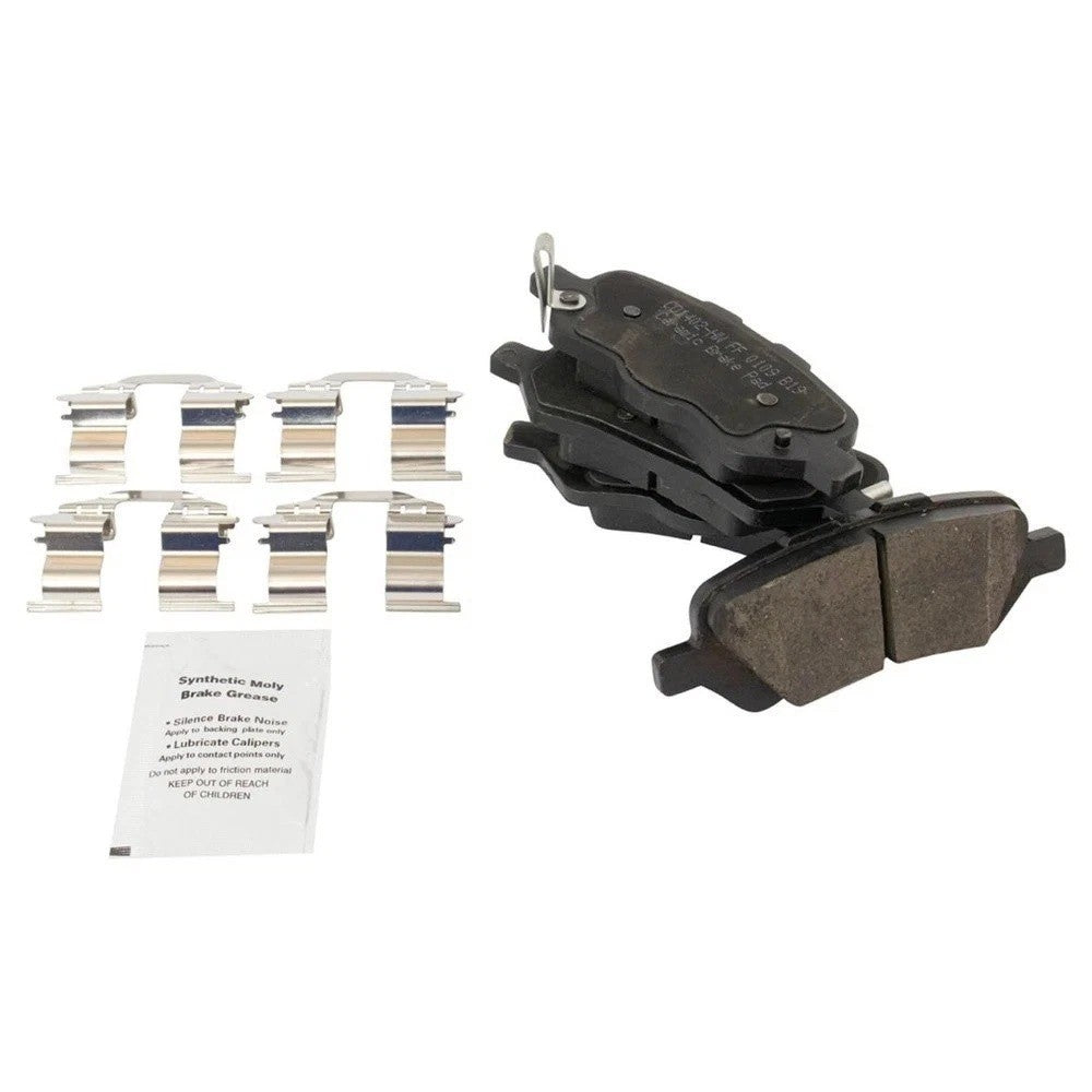 Front & Rear Ceramic Brake Pad & Performance Rotor Kit for Toyota Venza
