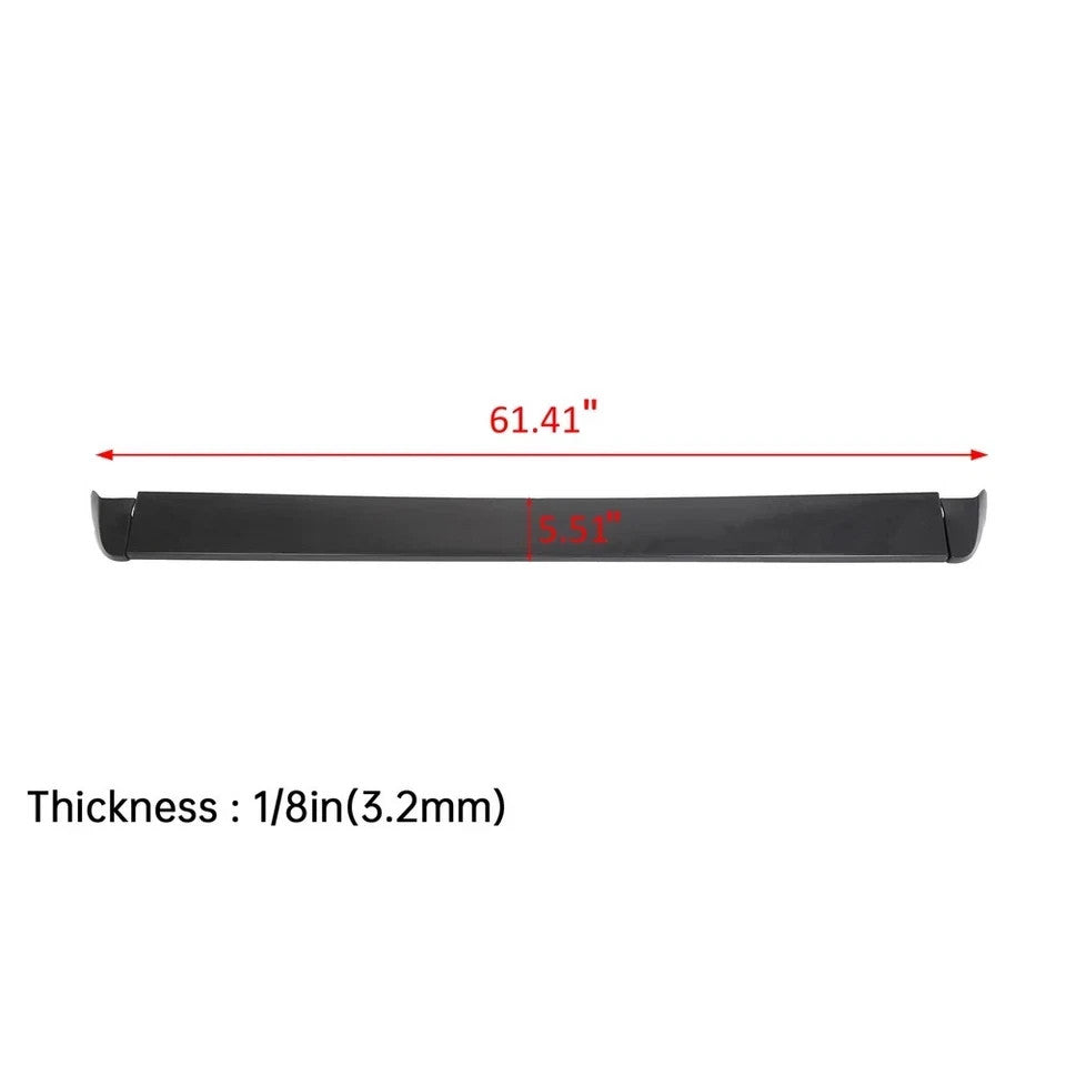 For 99-06 Chevy Silverado GMC Sierra Tailgate Rear Spoiler Wing SS Polyurethane