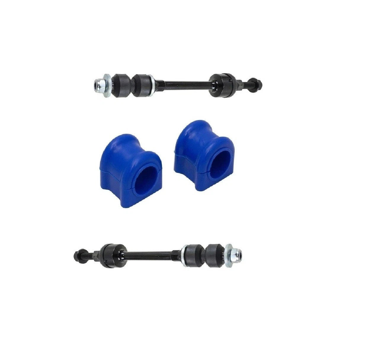 Front Sway Bar End Link Bushing Suspension Kit Set 4pc for Ram 1500 2WD Truck
