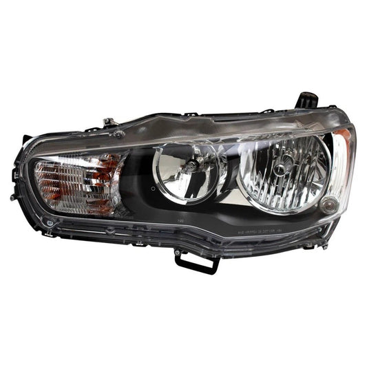 Left Headlight Assembly Fits 2009-2017 Mitsubishi Lancer