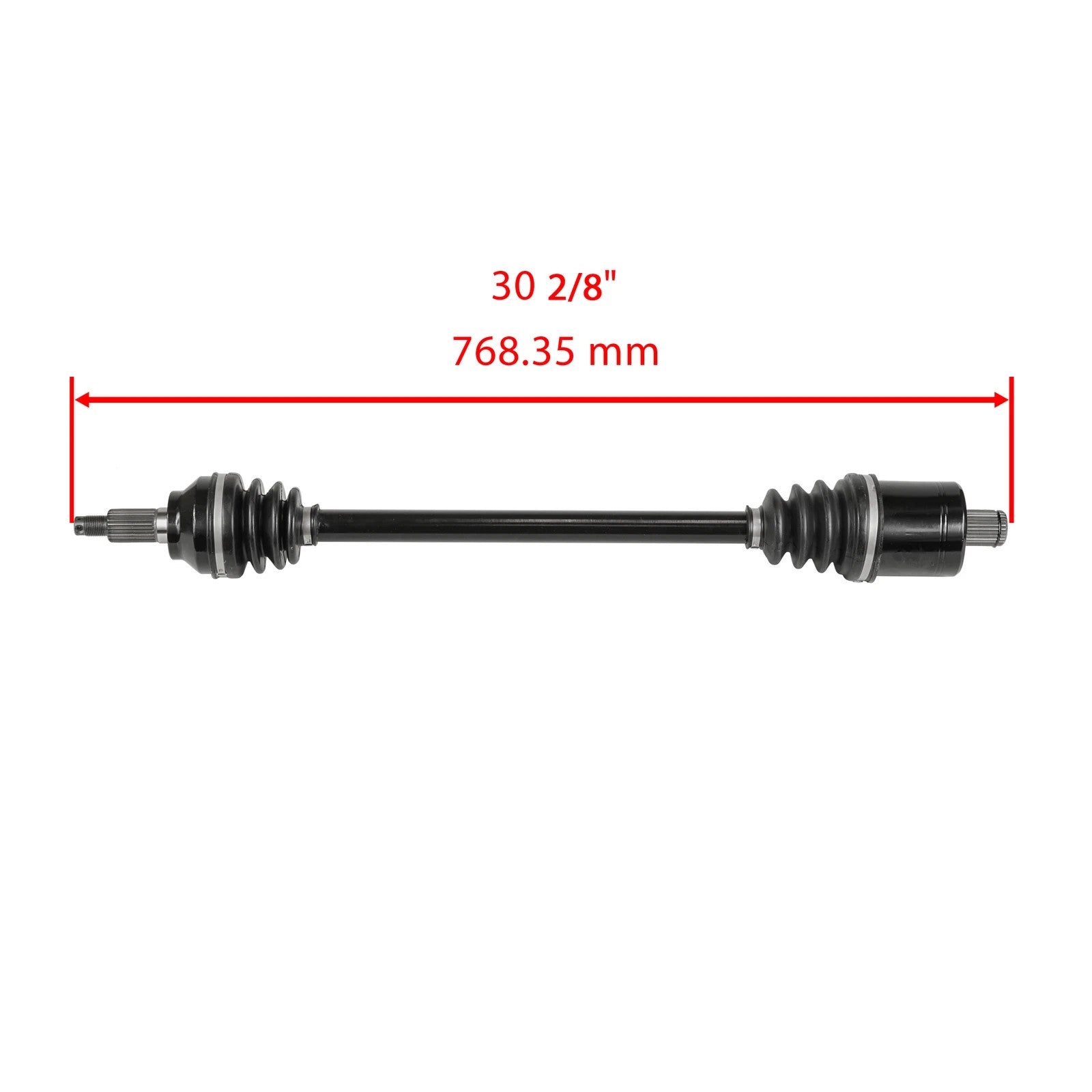 Front & Rear CV Joint Axle Shaft For Polaris RZR XP Turbo 2016-2018 Left & Right