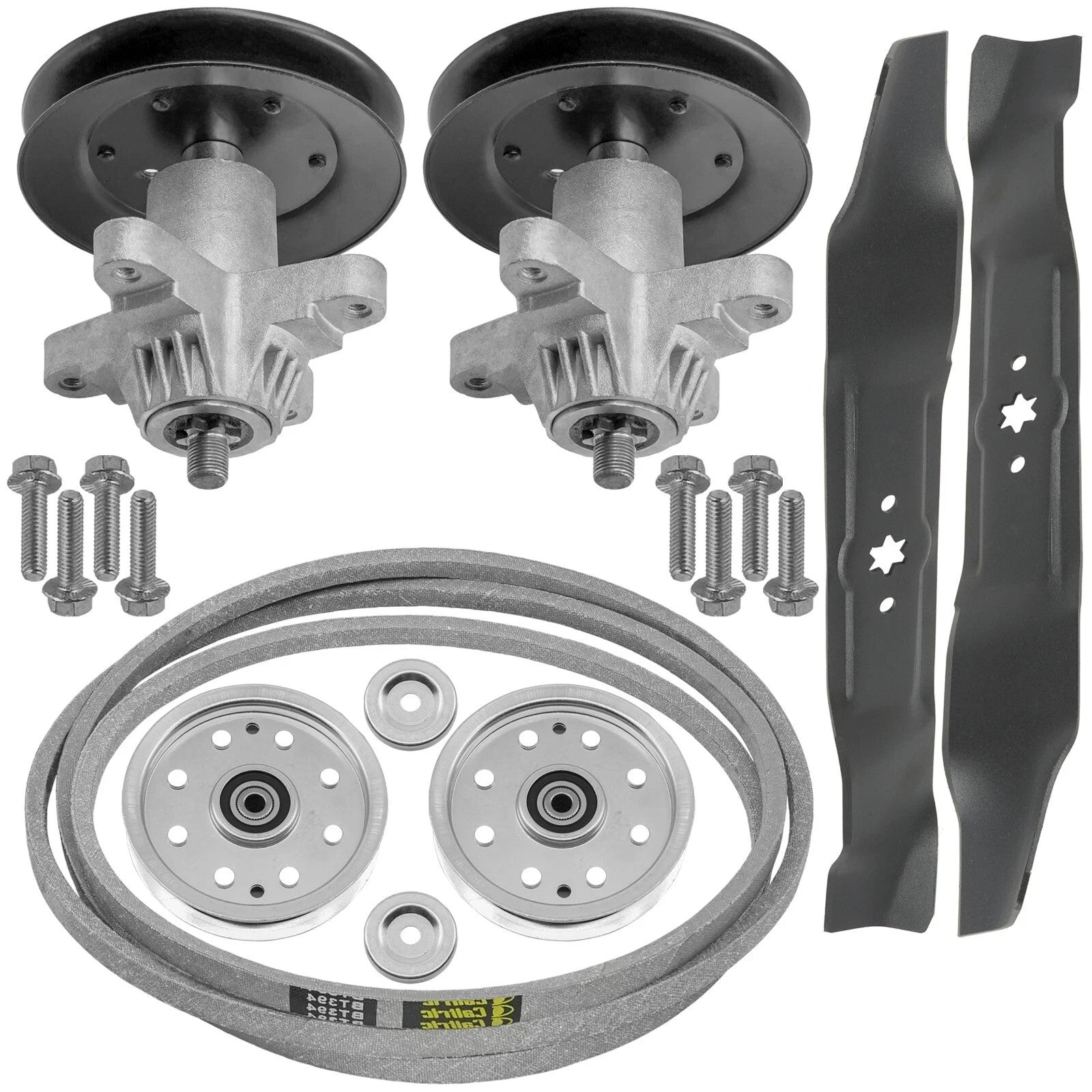 Deck Spindle w/ Pulley Blade Belt for Cub Cadet LT1040 LT1042 LT-942 42"