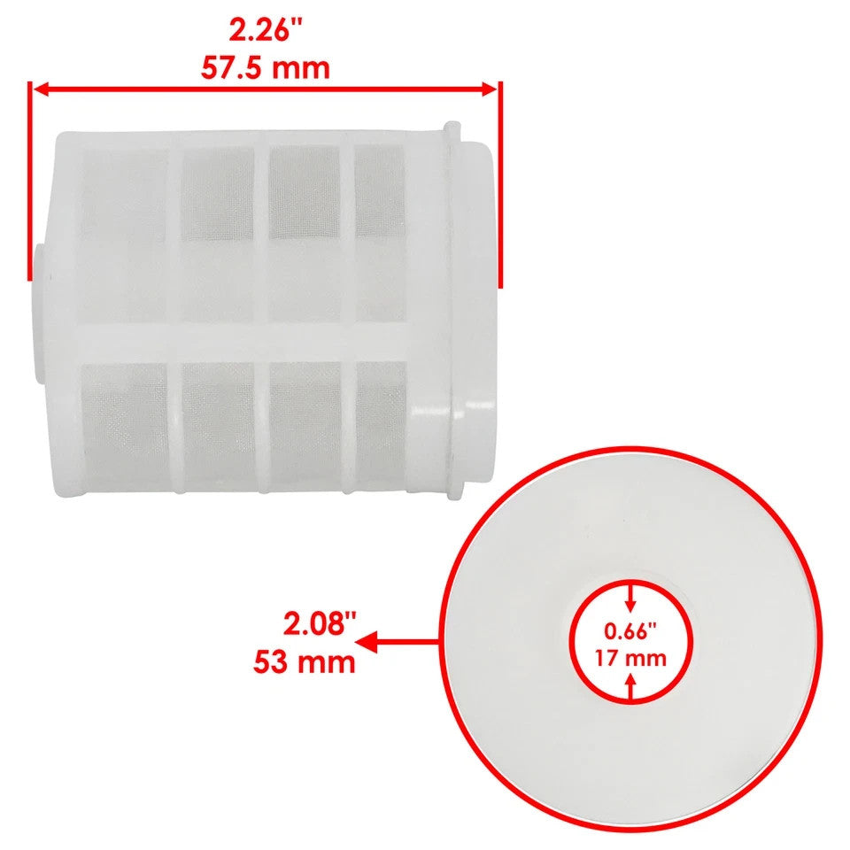 Caltric Fuel Filter For John Deere  7500A 7700A 8000A 8400 8500 8700A 8800A