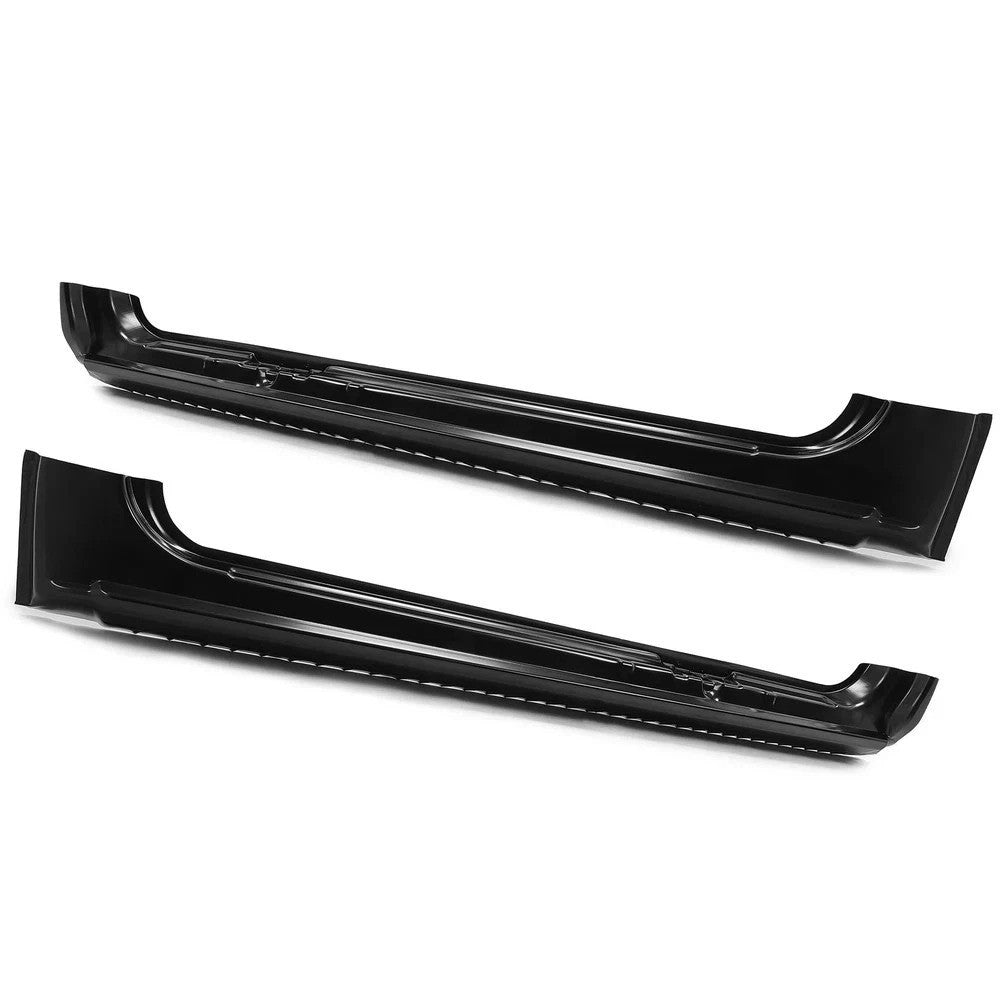 HECASA Rocker Panel For 99-07 GMC Sierra Chevy Silverado 4Door Extended Cab-PAIR