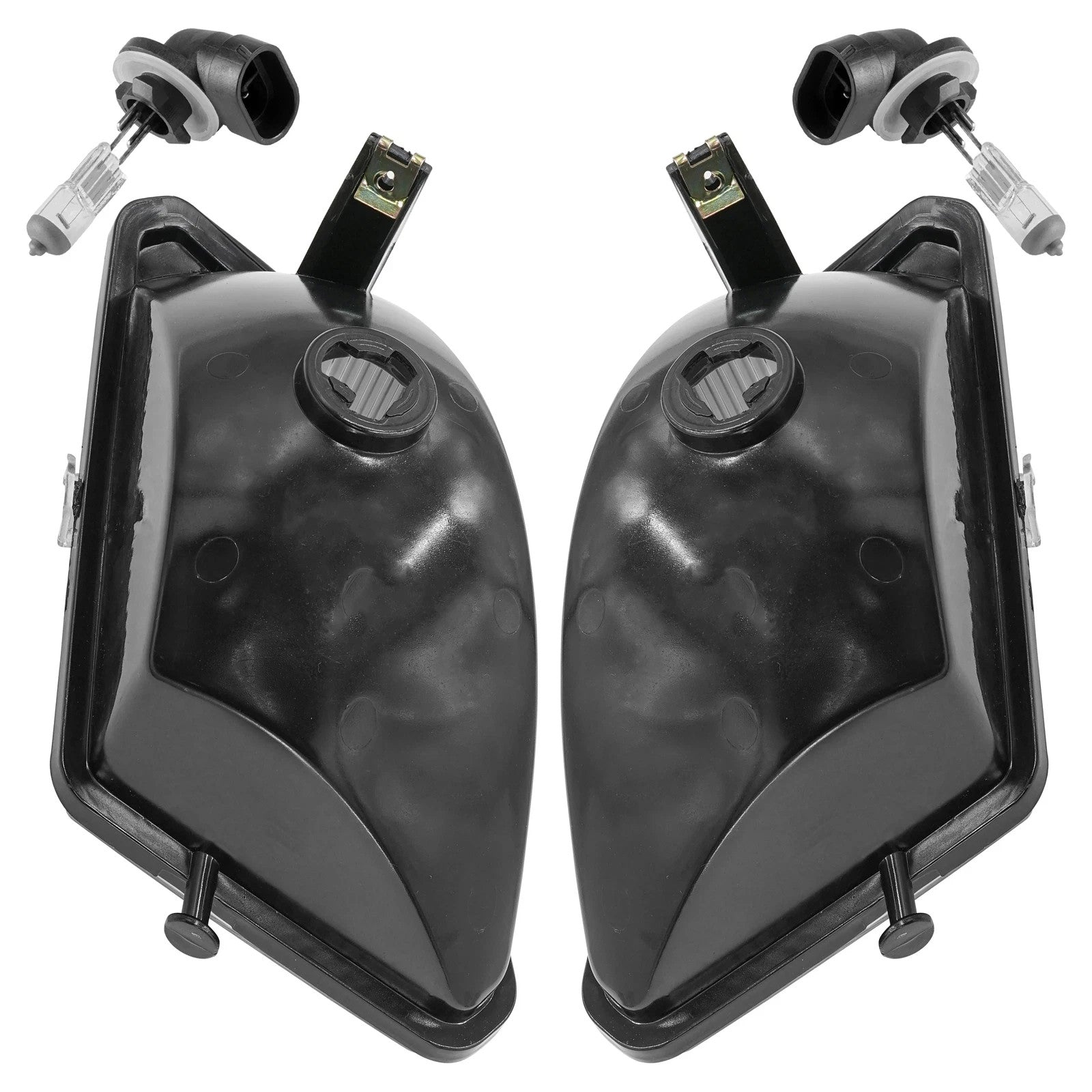 Caltric Headlight & Bulb For Polaris Sportsman 300 4X4 2008-2010 Left & Right